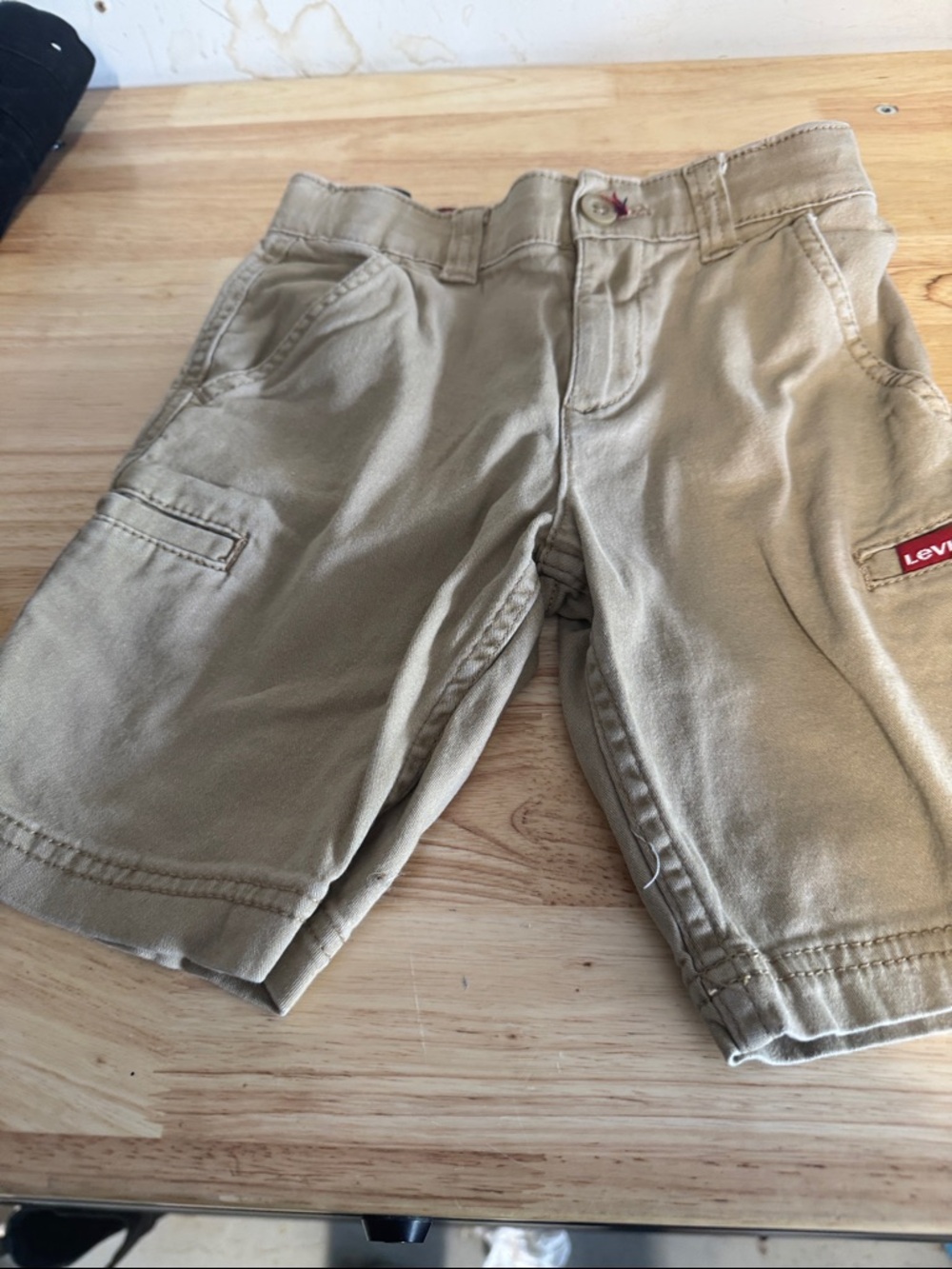 Levi's Kids Tan Cargo Shorts